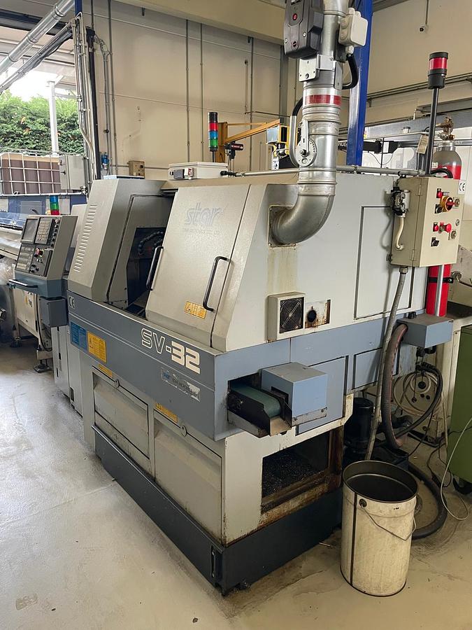 Used Tornio cnc a fantina mobile STAR SV32 