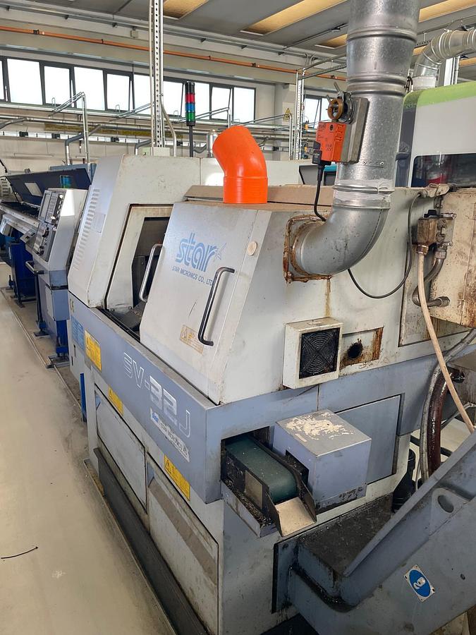 Used Tornio cnc a fantina mobile STAR SV32J