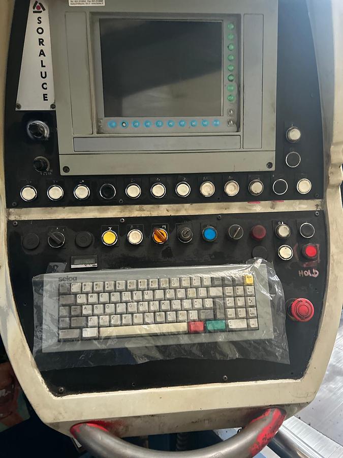 Used Fresatrice a montante mobile SORALUCE FP 6000