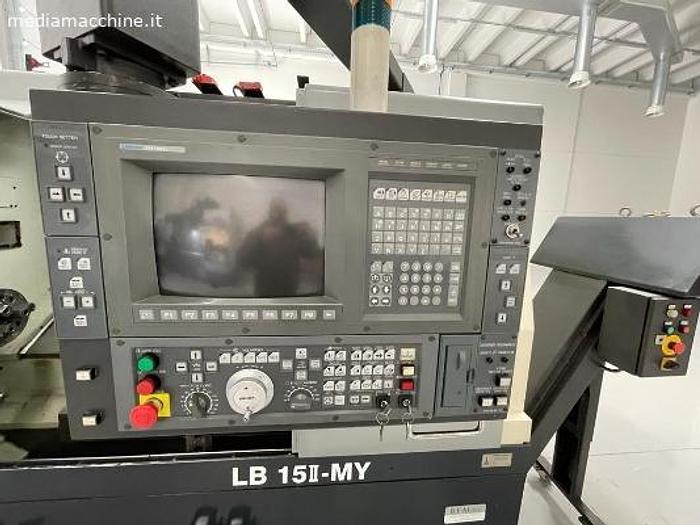 Usato tornio ad asse orizzontale OKUMA LB-15 II + LNS QL SERVO 3