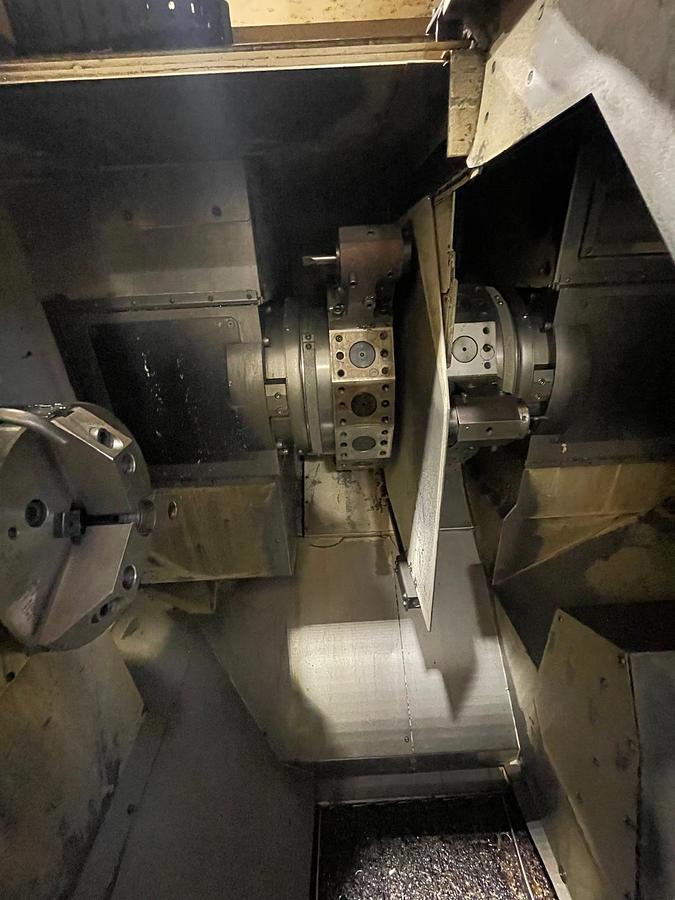 Used Tornio cnc ad asse orizzontale con portale integrato MURATEC MT12 motorizzato