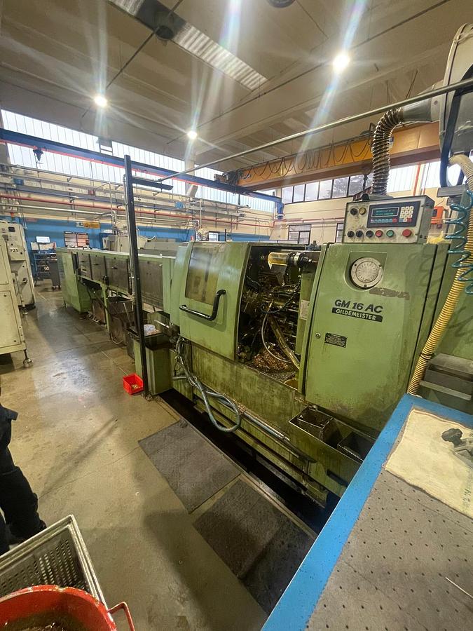 Used Tornio multimandrino GILDEMEISTER GM 16