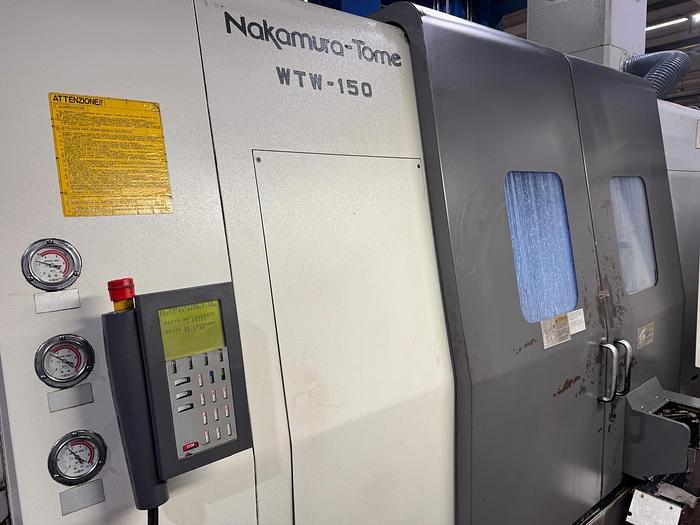 Used Tornio NAKAMURA-TOME WTW-150 + LNS QUICK LOAD SERVO II