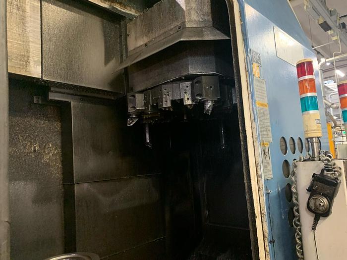 Usato TORNIO CNC VERTICALE BIMANDRINO HONOR SEIKI VL 66 AT