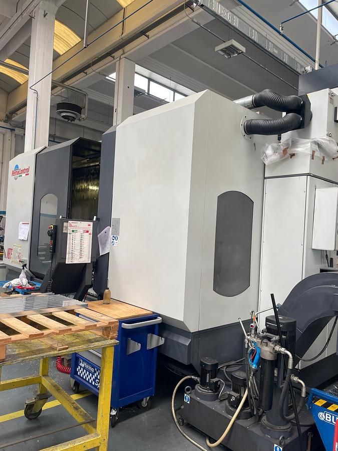 Used Centro di lavoro verticale a montante mobile 5 assi CNC REMACONTROL NBT 2.5 NEWTON BIG 
