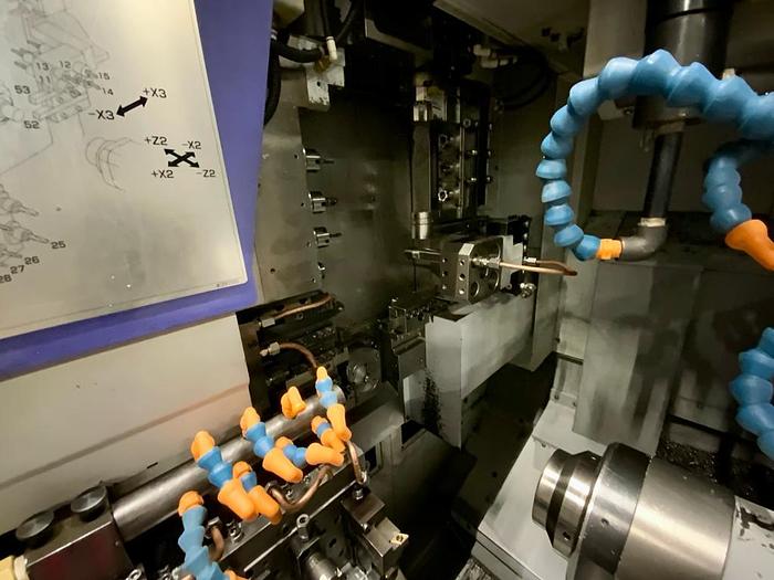 Usato TORNIO CNC A FANTINA MOBILE STAR SR 38 TYPE A CON CARICATORE DI BARRE IEMCA BOSS 552 HD