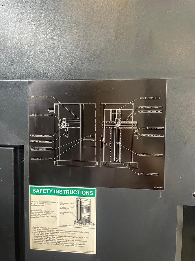 Used Centro di lavoro MAKINO A81