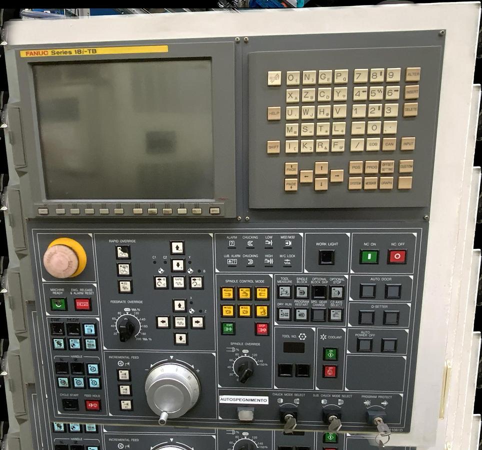 Used Tornio testa fissa PUMA 1500 SY