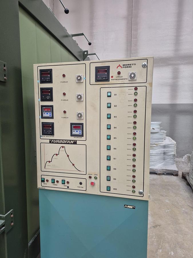 Used Forno a gas MORETTI FORNI FDT-50 serie TC/F