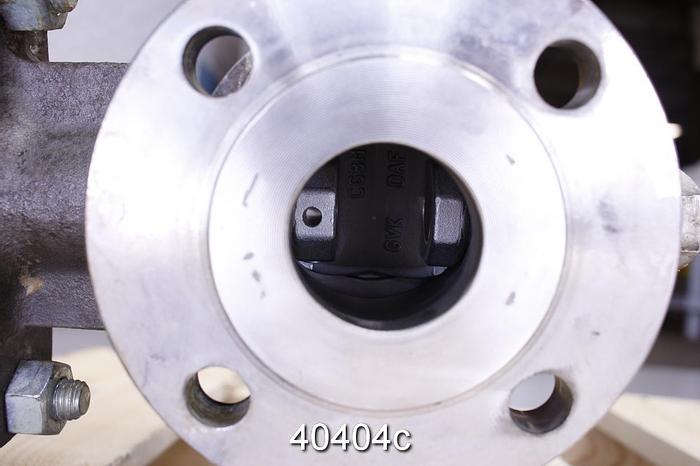 Used Fisher V150 1.5" Vee Ball Valve #40404