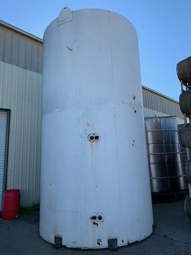 Used 10,000 Gallon Vertical Stainless Steel Jacketed Tank