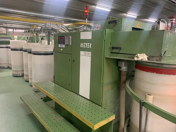 Gebraucht RIETER BLOWROOM, CARDING, DRAW FRAMES and COMBING MACHINERS, 1993-2003