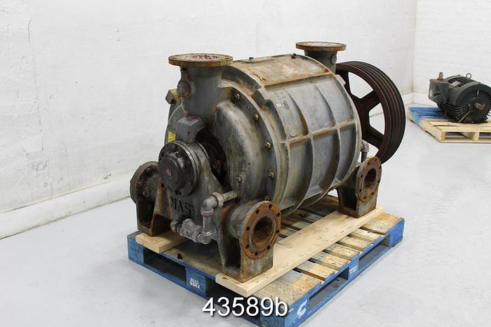 Used Nash 3000 Series Vacuum Pump, Iron Casing #43589