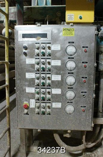 Used Thermo Electron 86-1284G Direct Fixed Hot Air Heated Dryers #34237