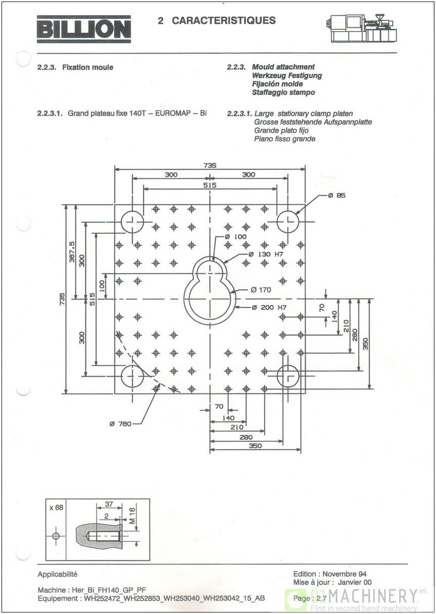 2002 BILLION H150 - 260/140