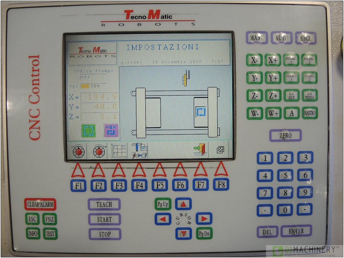 Used 2005 TECNOMATIC COMPACT 1 CNC AI3254
