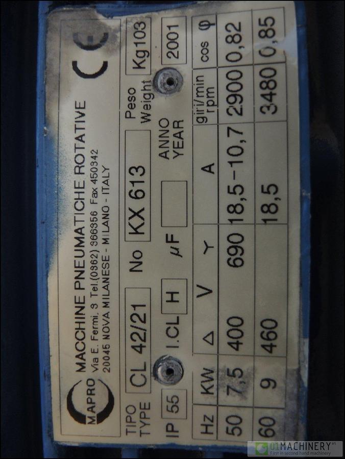 2001 FARINATO KG 1200