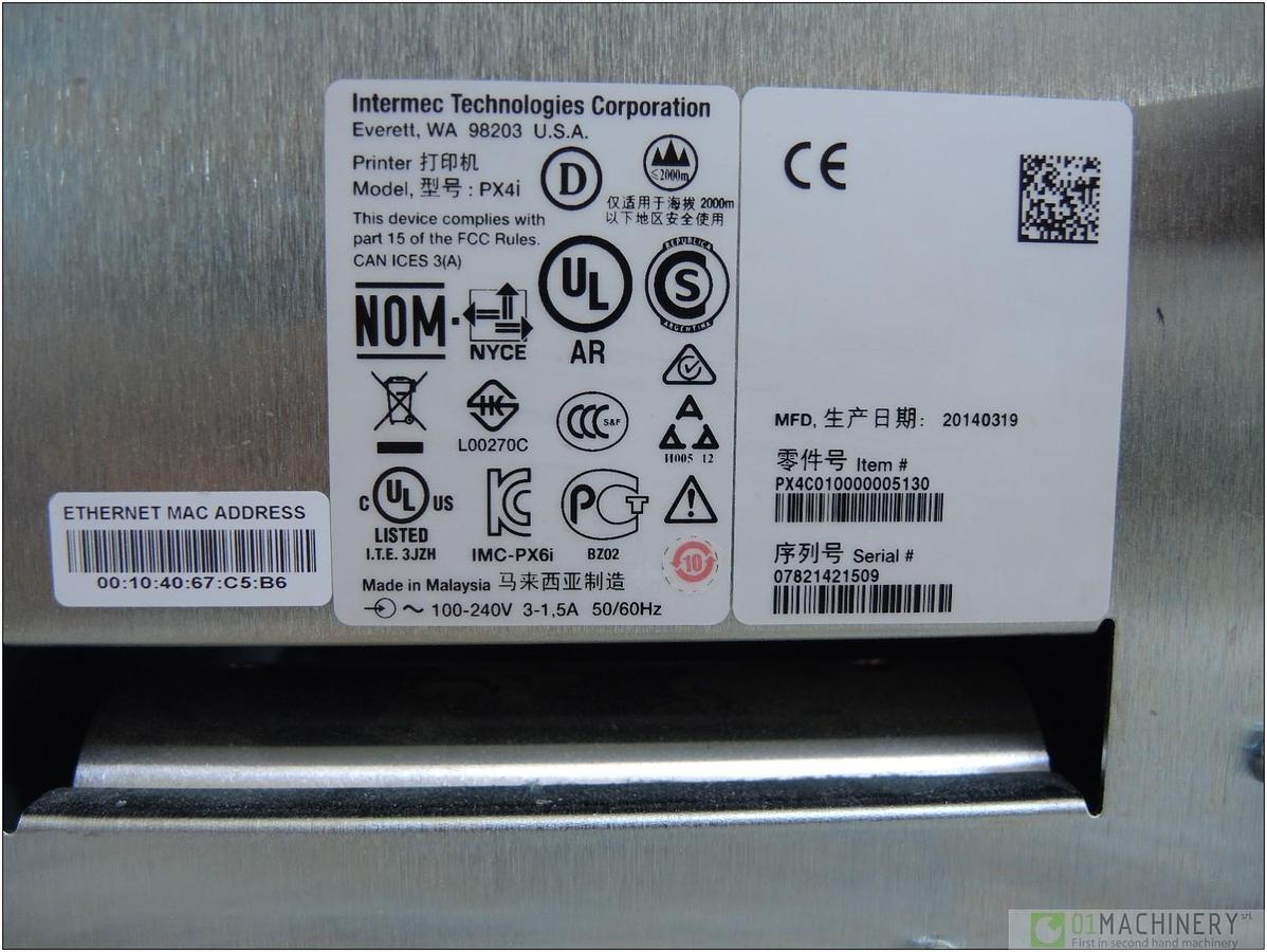 2014 INTERMEC Px4i