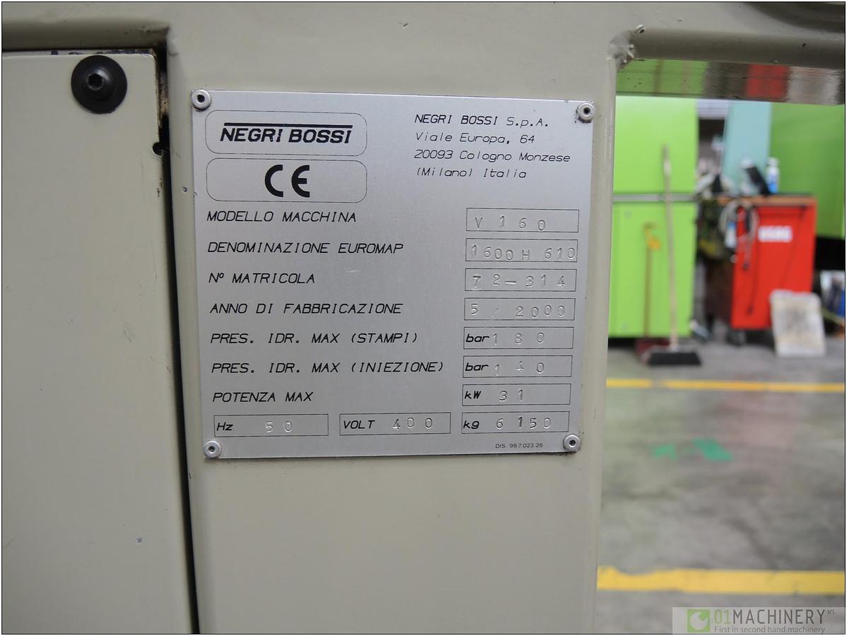 Usato 2000 NEGRI BOSSI V 160 IN0461