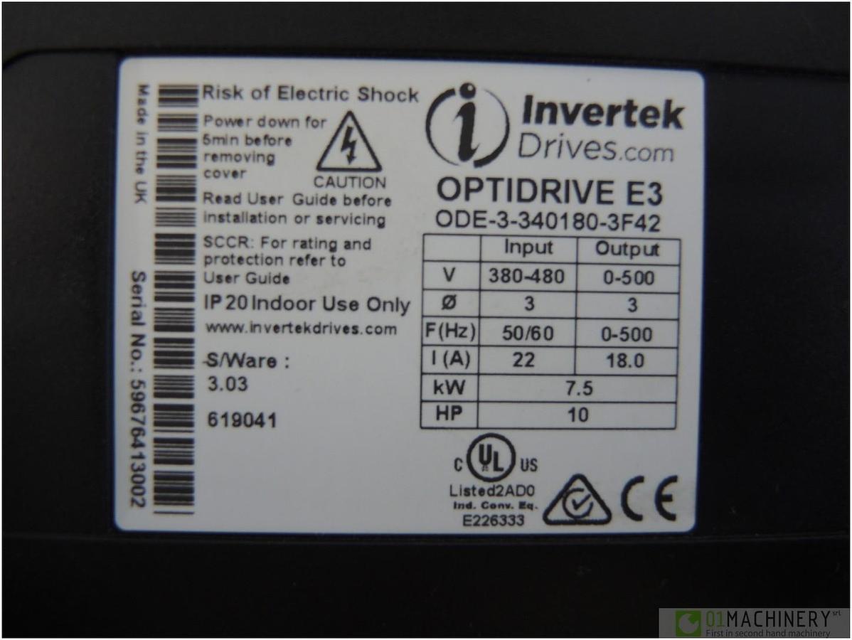 INVERTEK ODE-3-340180-3F42