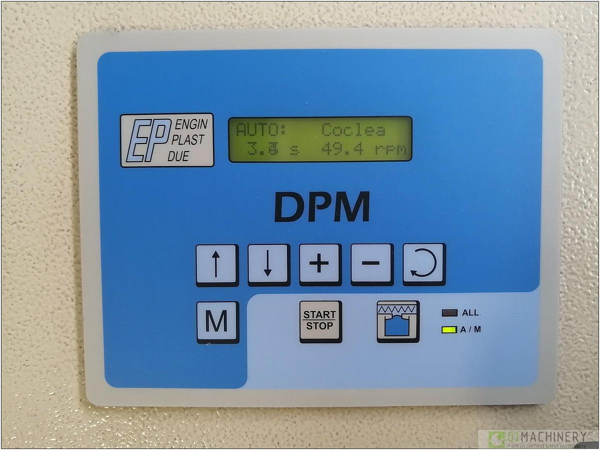 2005 ENGIN PLAST DPM 15/30