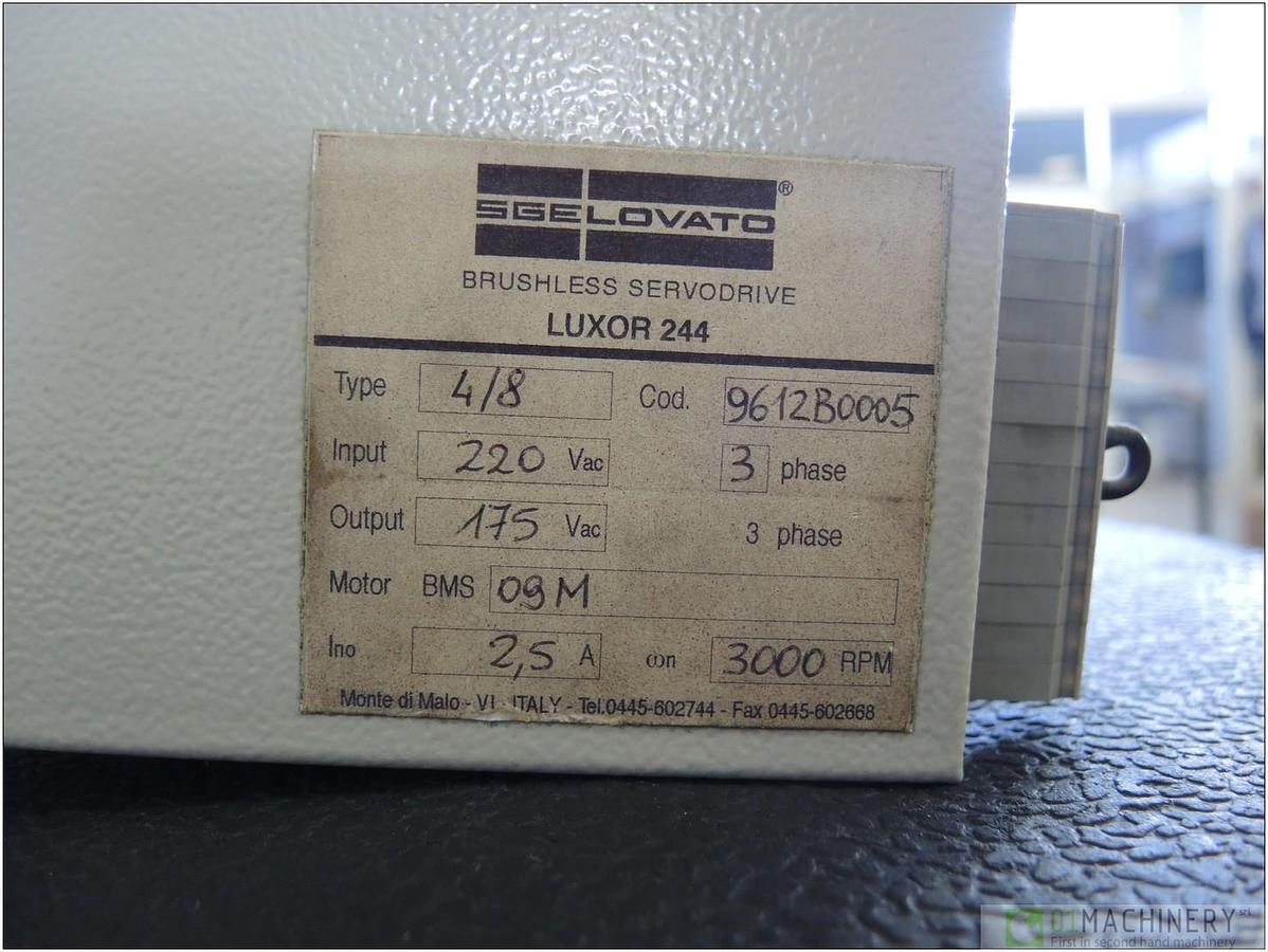 Usato 2000 SGE LOVATO Luxor 244 4/8 AI2508