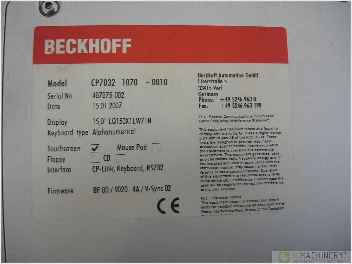 BECKHOFF CP7032-1070-0010