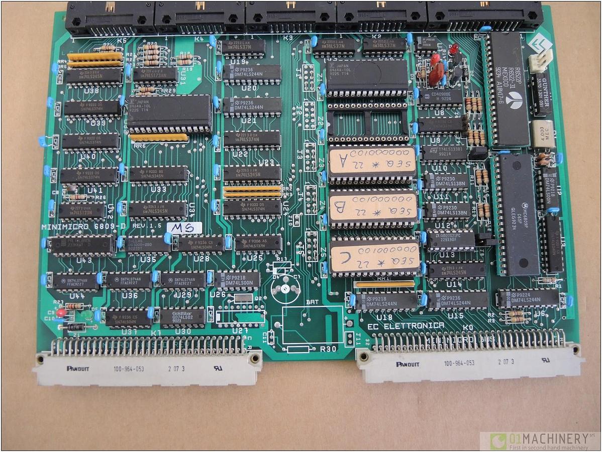 1993 EC ELETTRONICA MINIMICRO 6809-D
