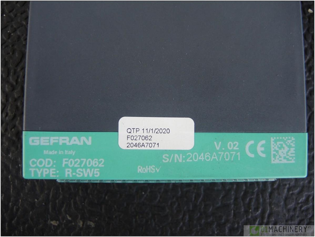 Used 2020 GEFRAN R-SW5 AI2709