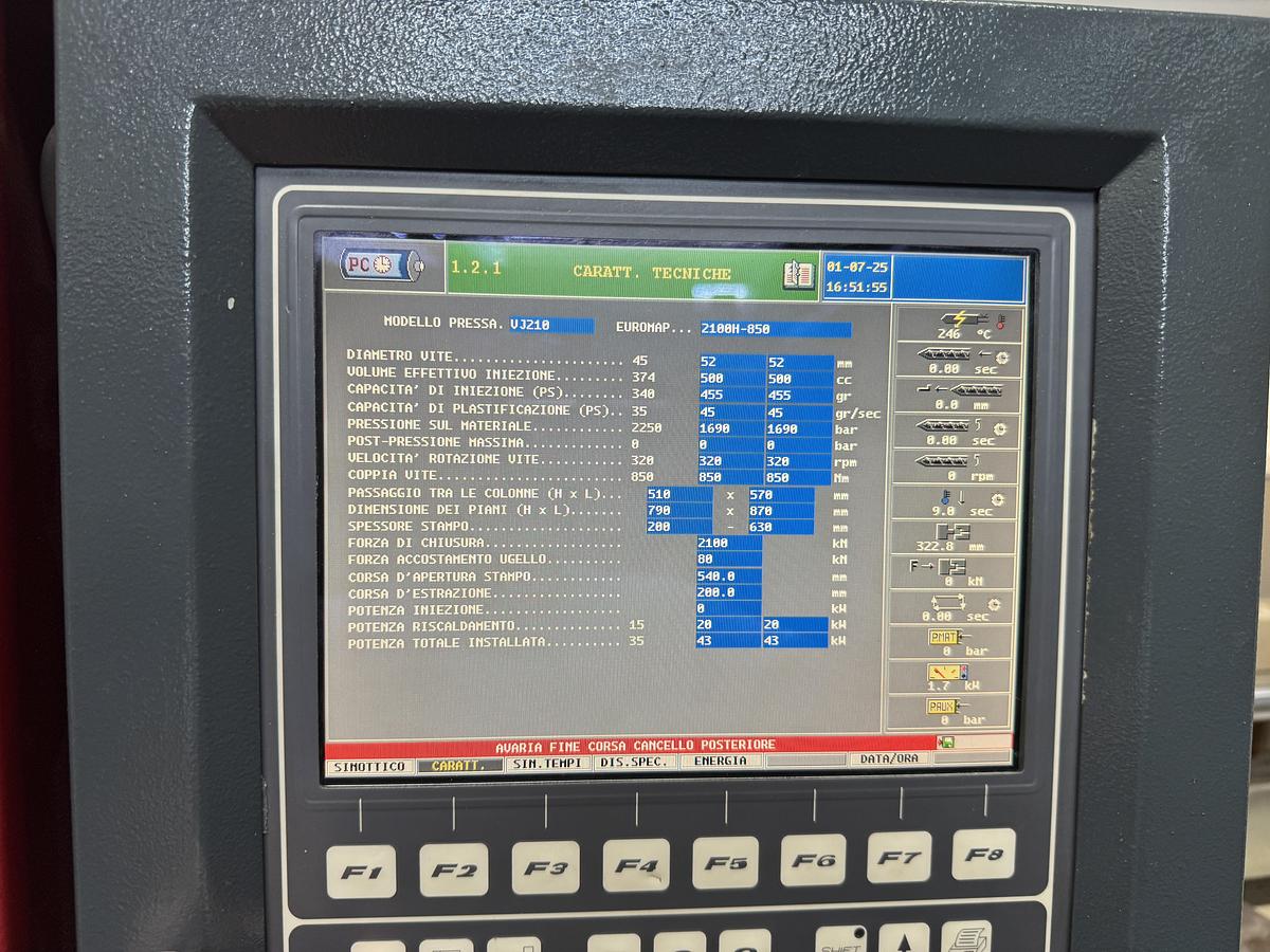 2010 NEGRI BOSSI VJ210