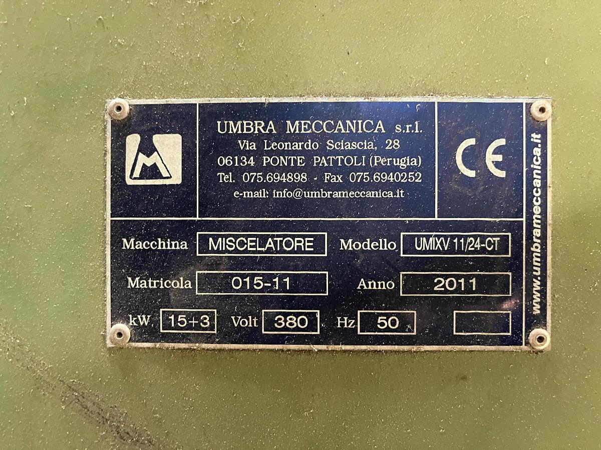 2011 UMBRA MECCANICA UMIXV 11/24-CT