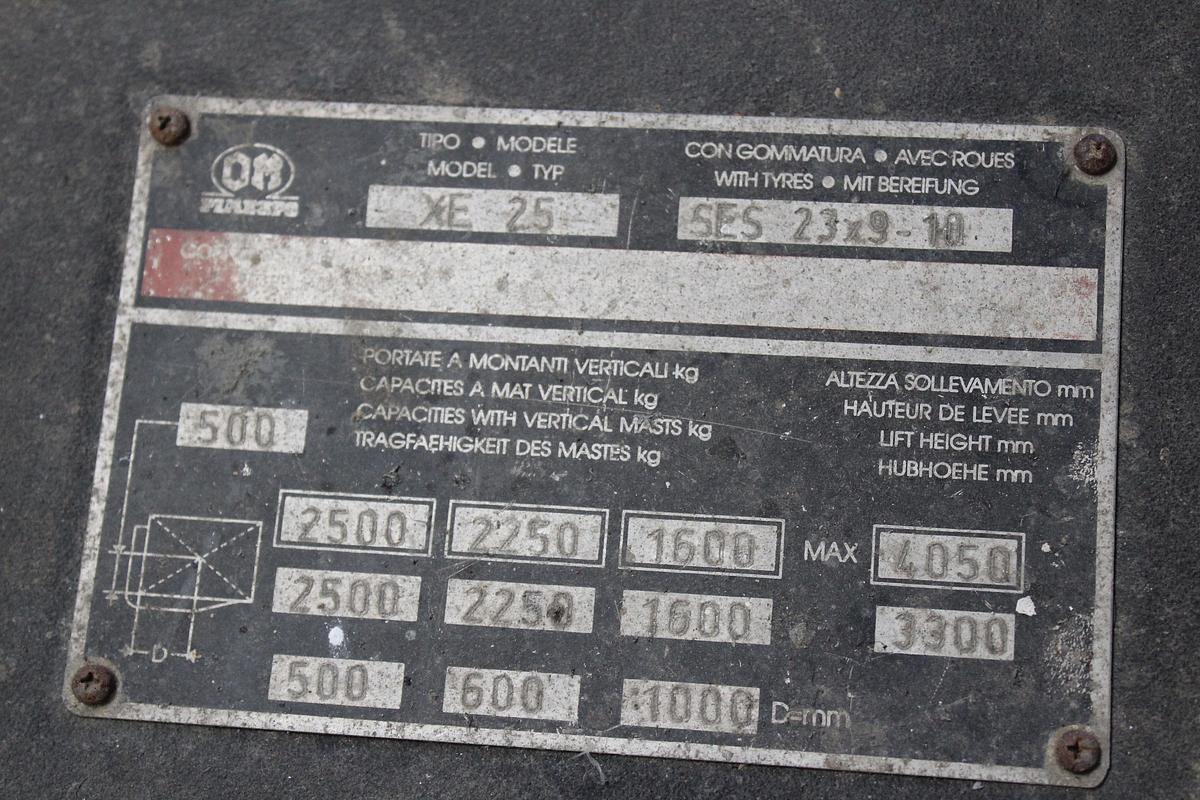 2007 OM STILL XE 25
