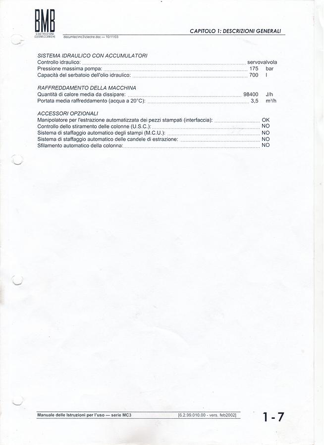 Usato 2003 BMB KW 35 PI/1300 IN0071