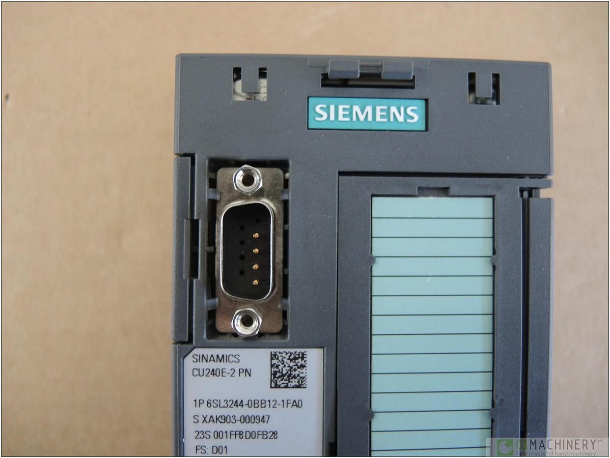 2010 SIEMENS SINAMICS CU240E-2 PN