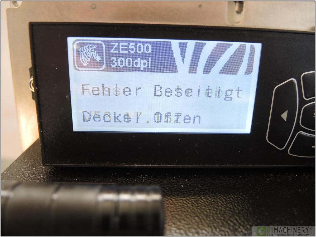 Used 2017 ZEBRA ZE500-4 AI2485