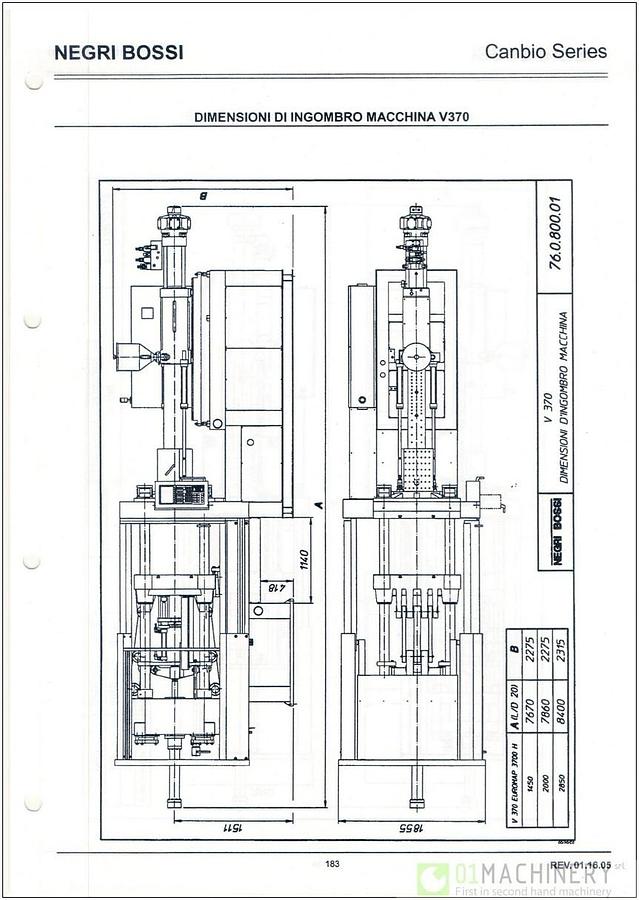 2005 NEGRI BOSSI V 370 3700H-2850