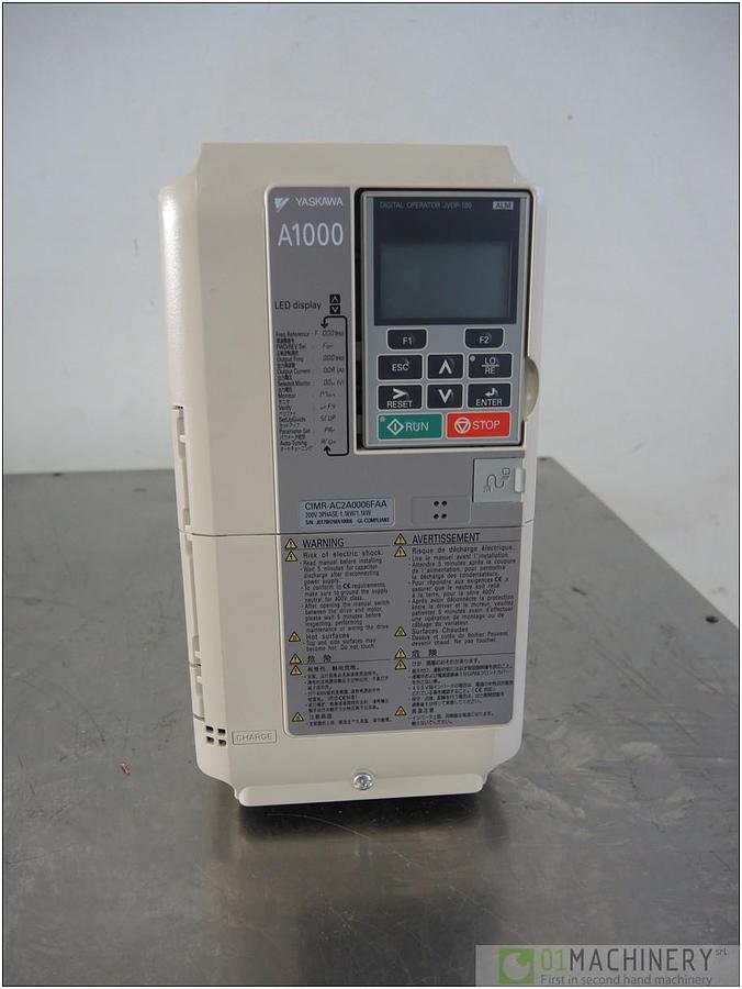 Usato 2006 YASKAWA CIMR-AC2A0006FAA AI1544