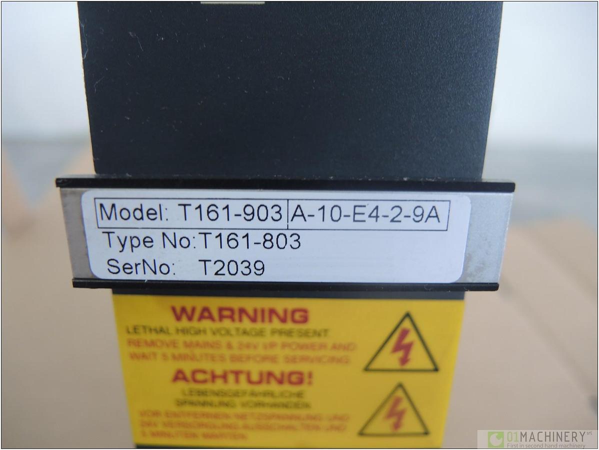 2010 MOOG T161-903A-10-E4-2-9A