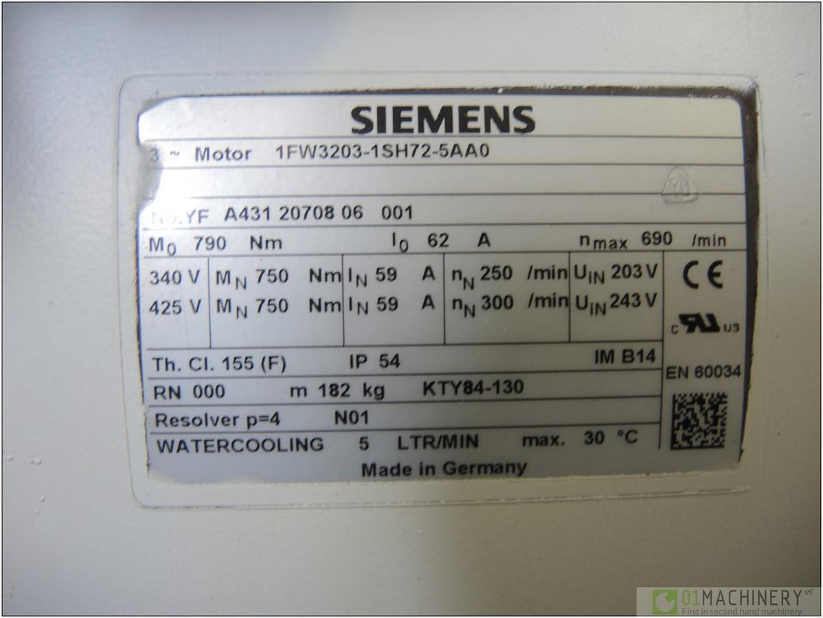  SIEMENS 1FW3203-1SH72-5AA0