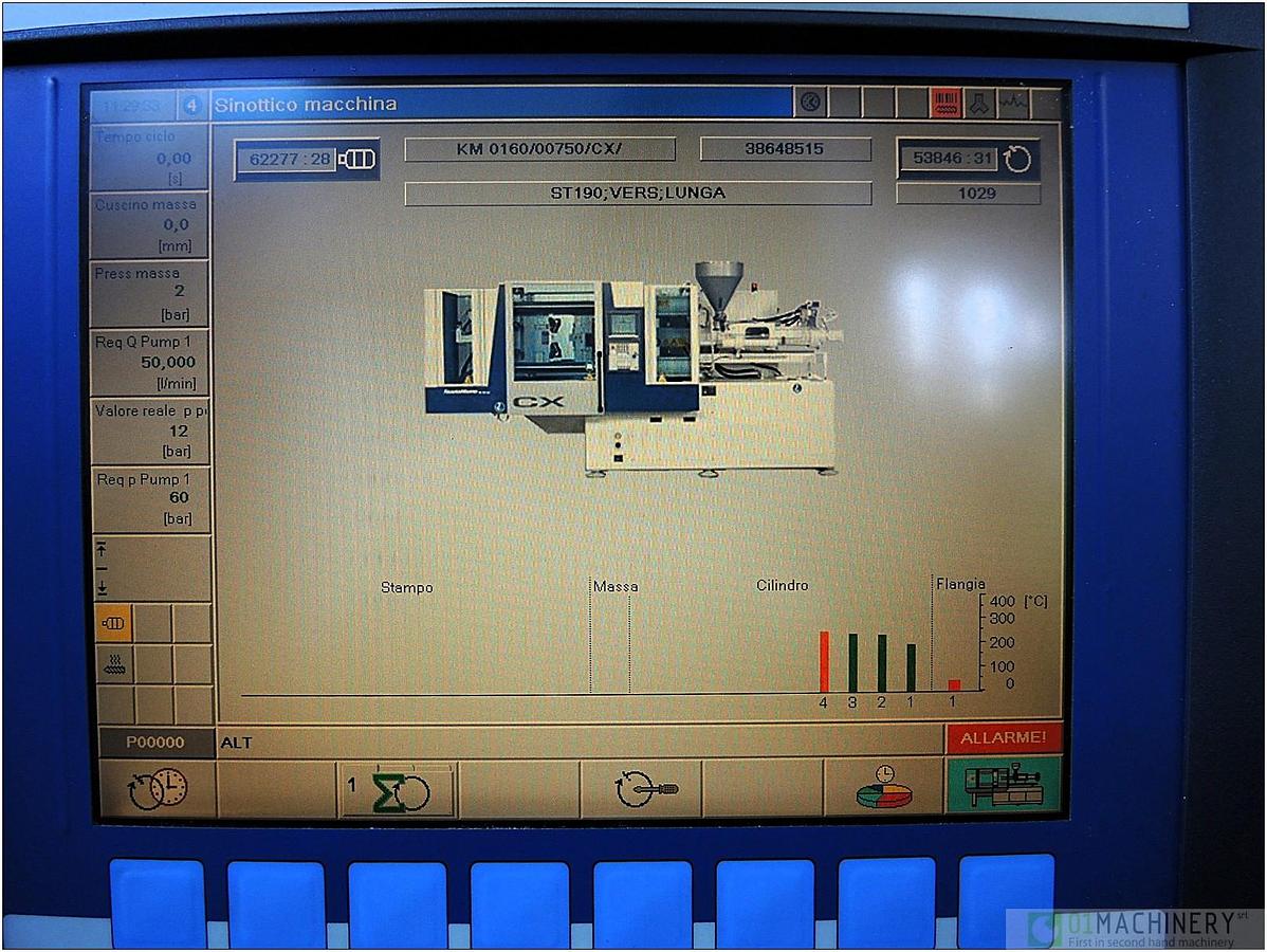 2006 KRAUSS MAFFEI KM160-750 CX