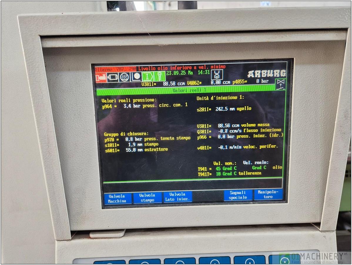 Usato ARBURG SN 165.816A +F01 AI3112