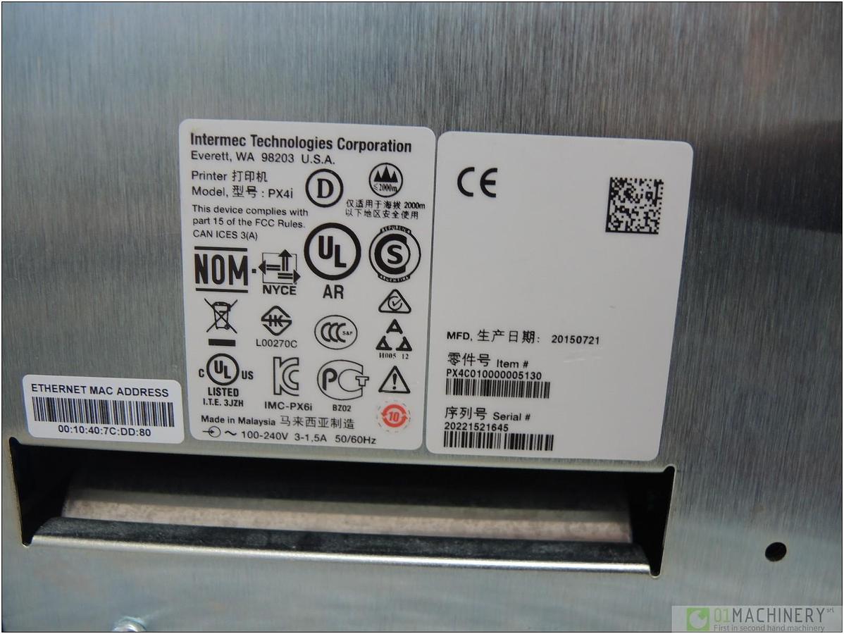 2015 INTERMEC Px4i