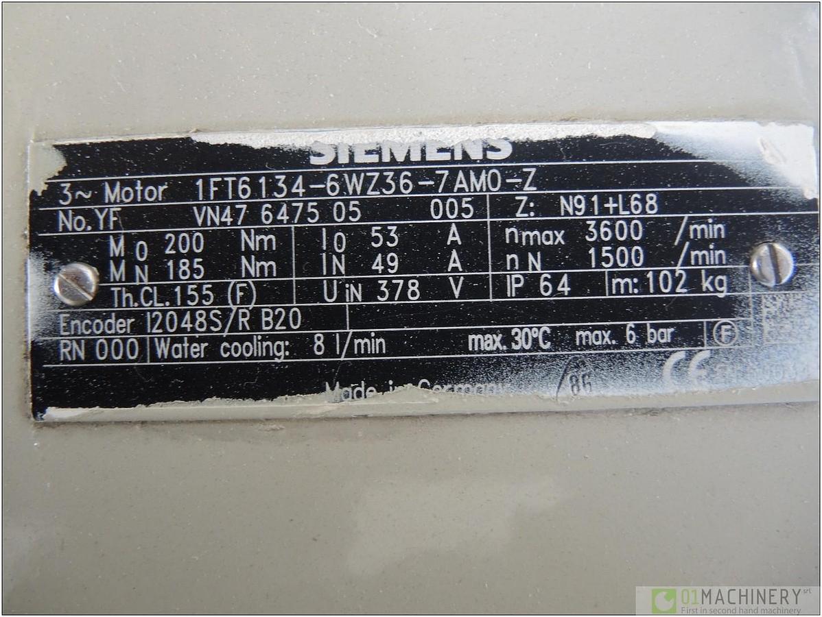 Usato SIEMENS 1FT6134-6WZ36-7AMO-Z AI3169