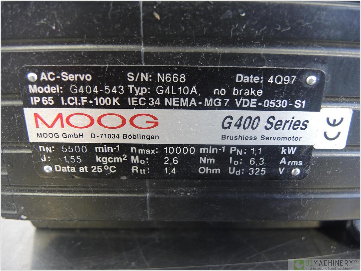 Usato MOOG G404-543 AI1354