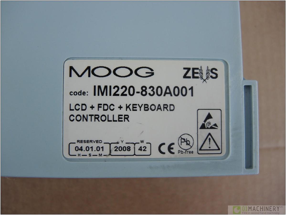 2008 MOOG LCD KEYBOARD FDC 830