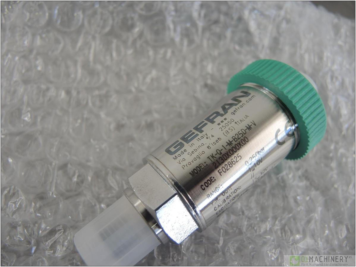 Used 2010 GEFRAN TK-Q-1-M-B25D-M-V AI1460