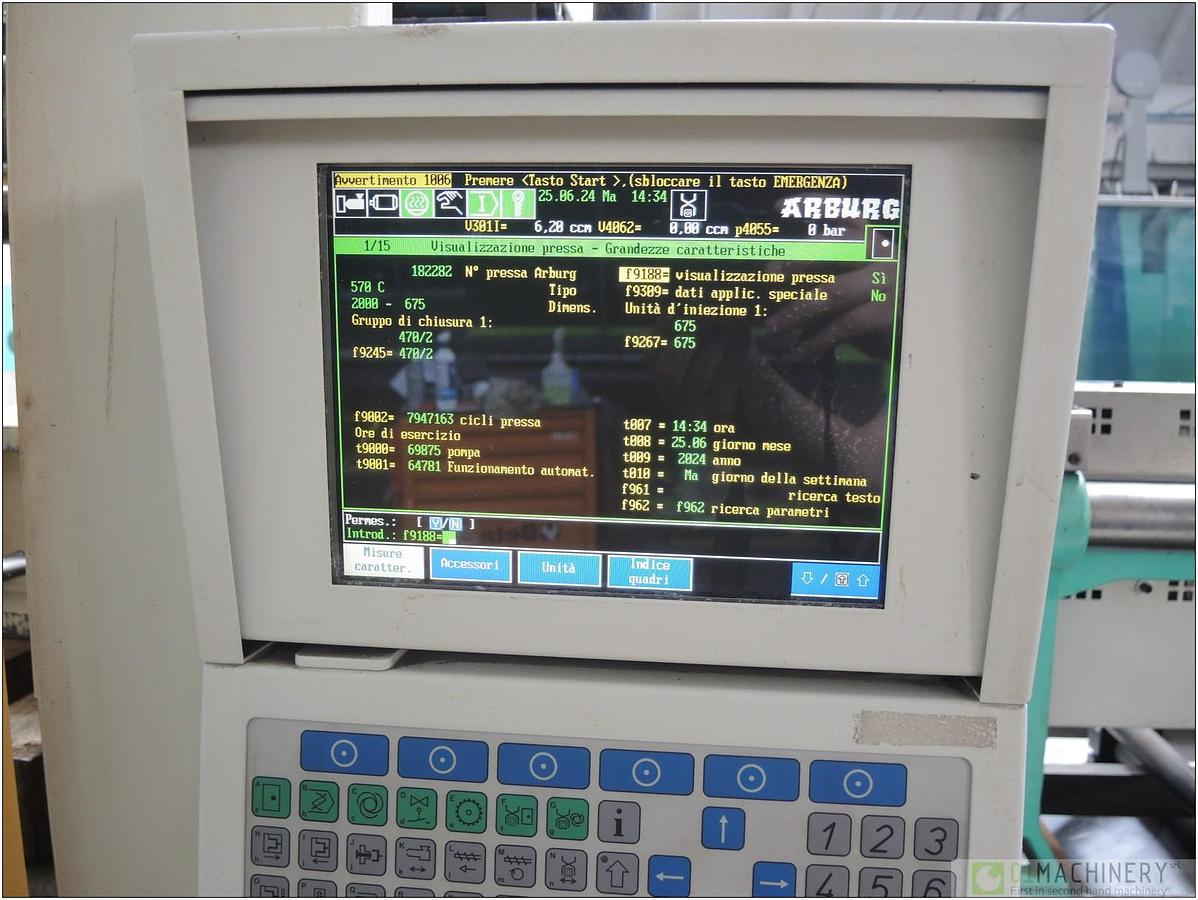 Usato 2000 ARBURG 570C 2000-675 IN0486