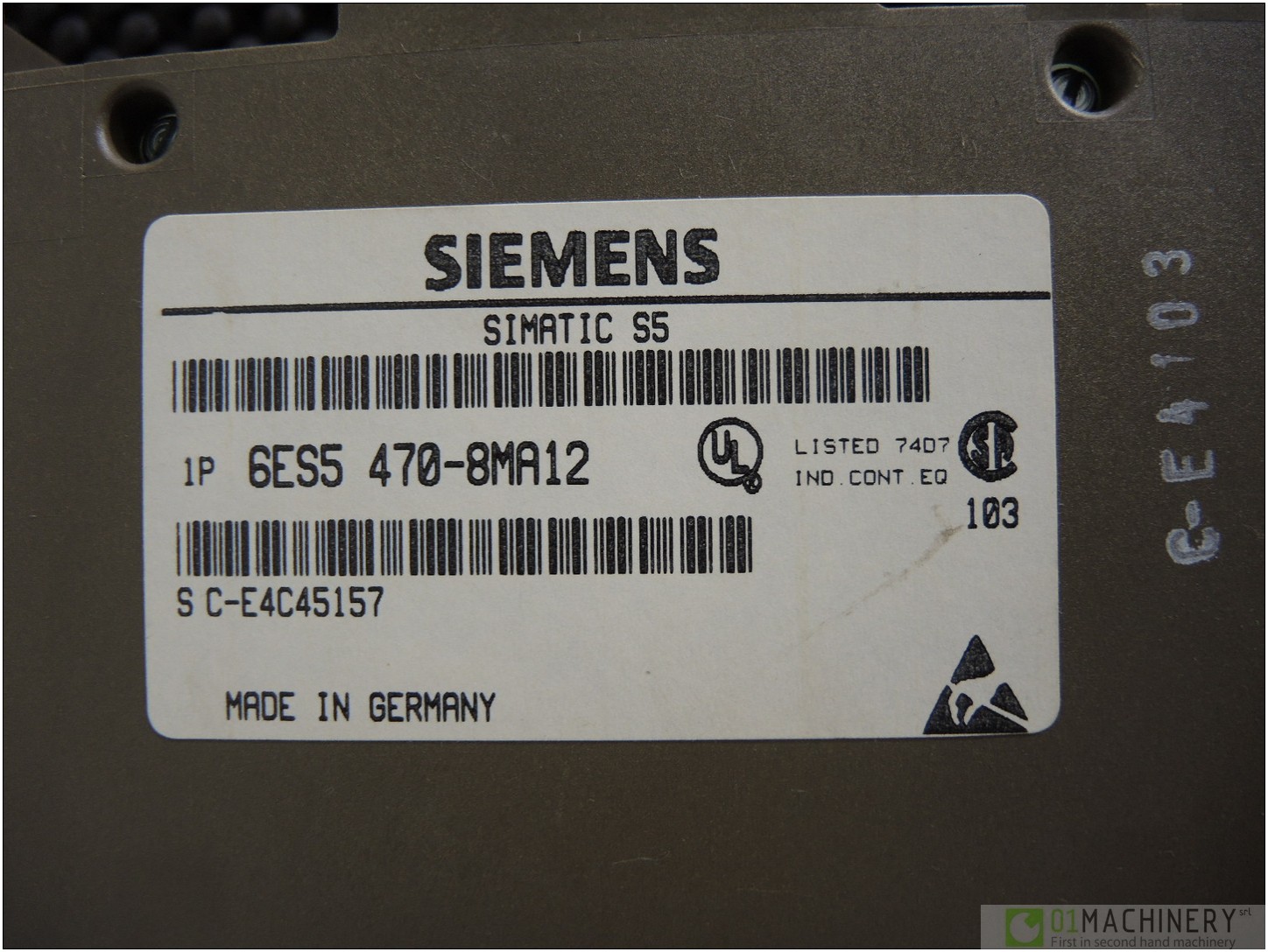  SIEMENS 6ES5 470-8MA12