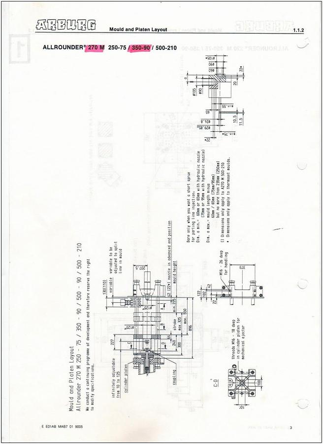 1991 ARBURG 270M 500-90/90