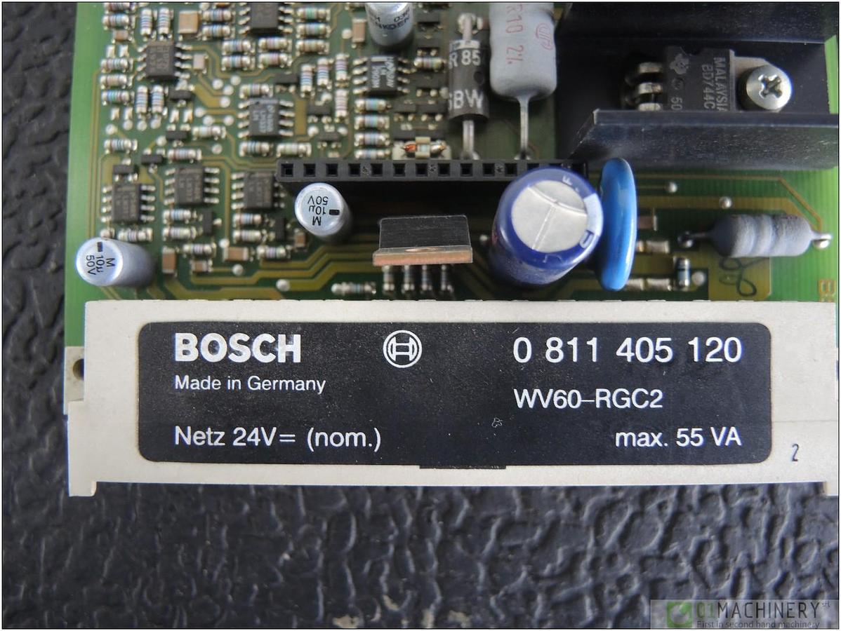 Used 1995 BOSCH WV60-RGC2 0811405120 AI2905
